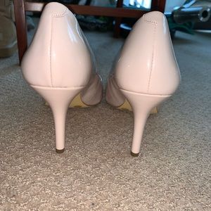 BCBG Nude heels